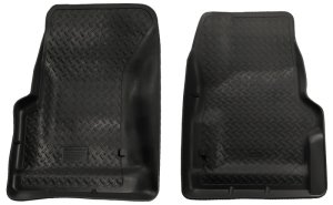 Jeep Wrangler Floor Mats - Front - Husky Liners - Classic Style - Black - `97-`06
